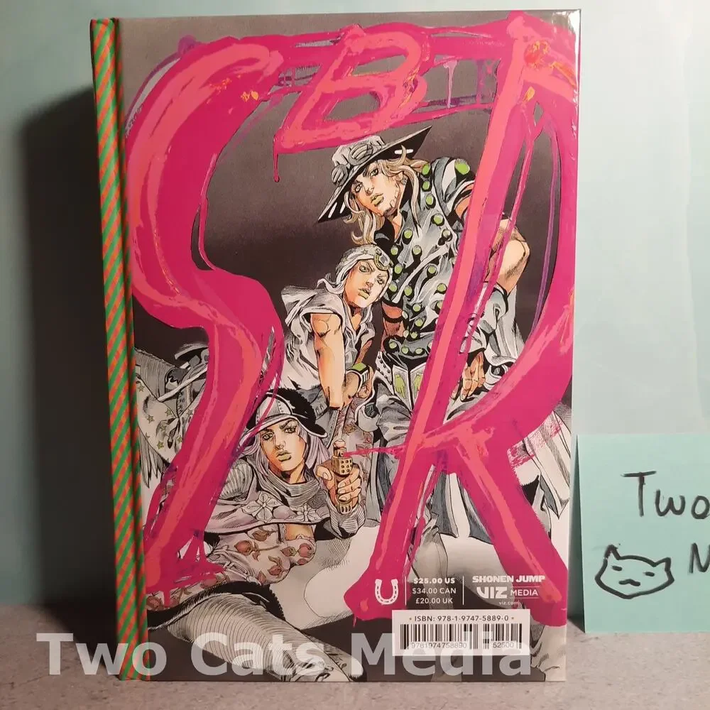 📚Jojo's Bizzare Adventure Part 7 Steel Ball Run Vol. 1-6 English Manga